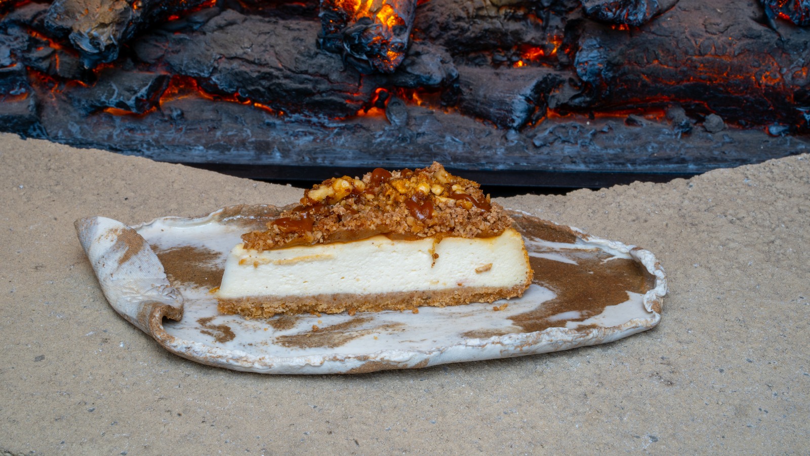 Caramel Apple Cheesecake
